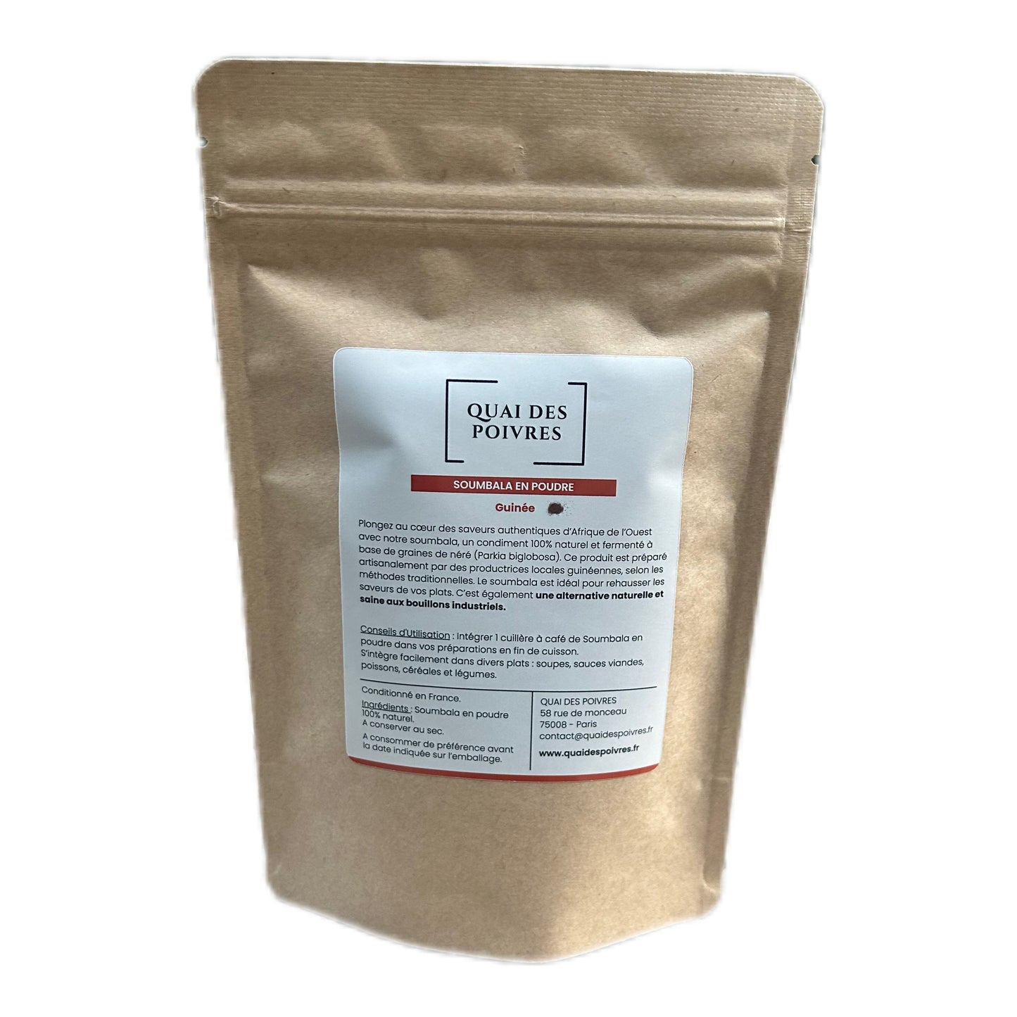 Soumbala en poudre